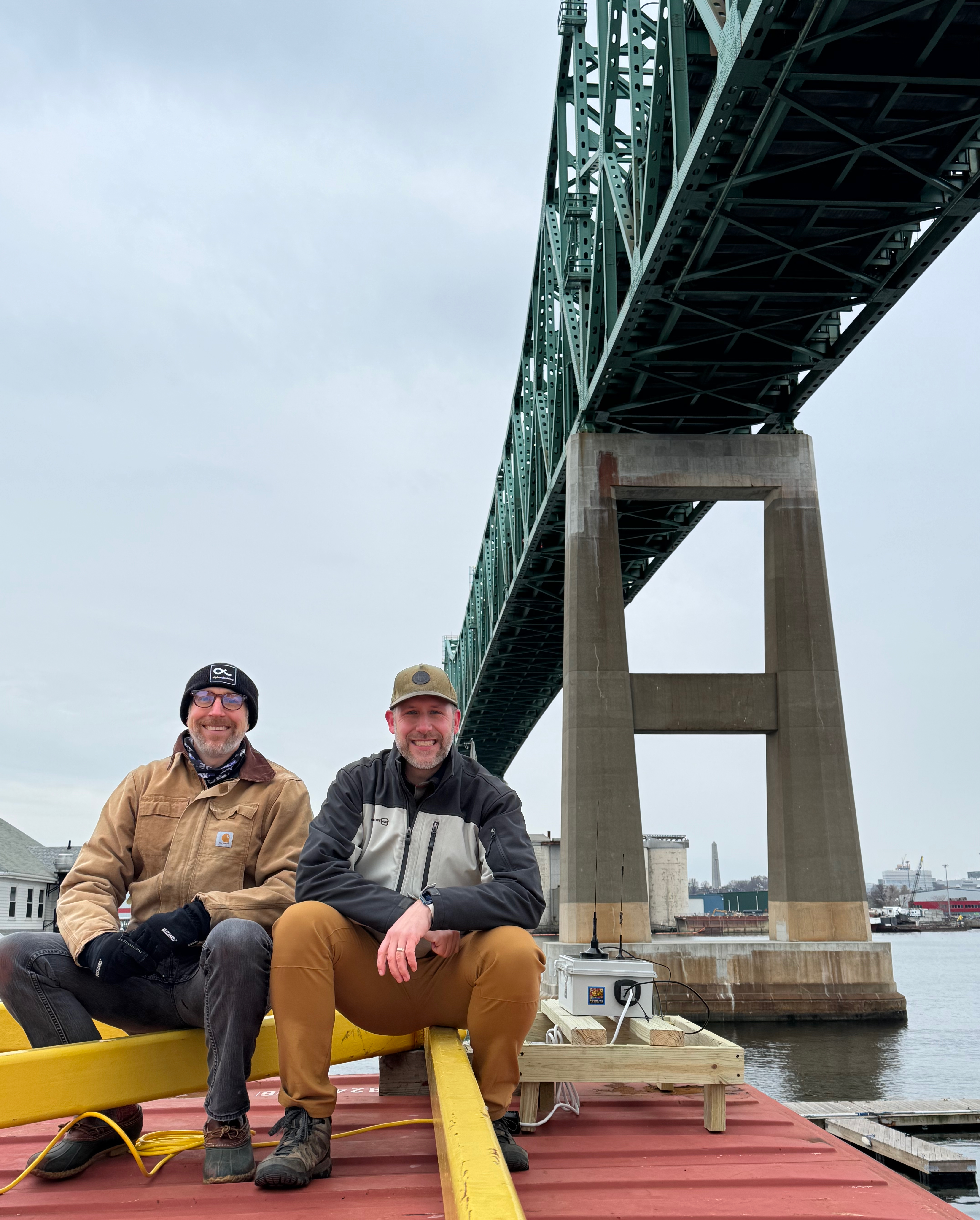 Tobin Bridge deployment photo